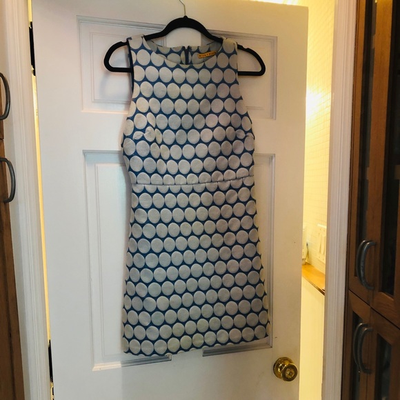 💙 Alice + Olivia Polkadot Cocktail Dress - Picture 2 of 8
